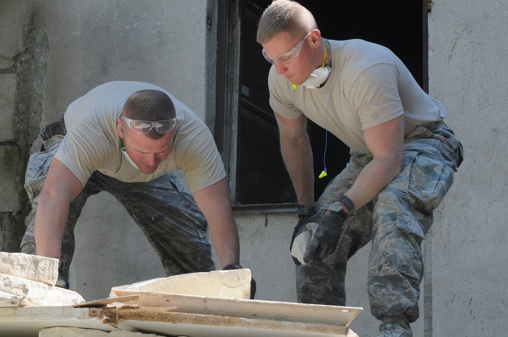 123rd Civil Engineer Squadron takes part in humanitarian mission to Moldova