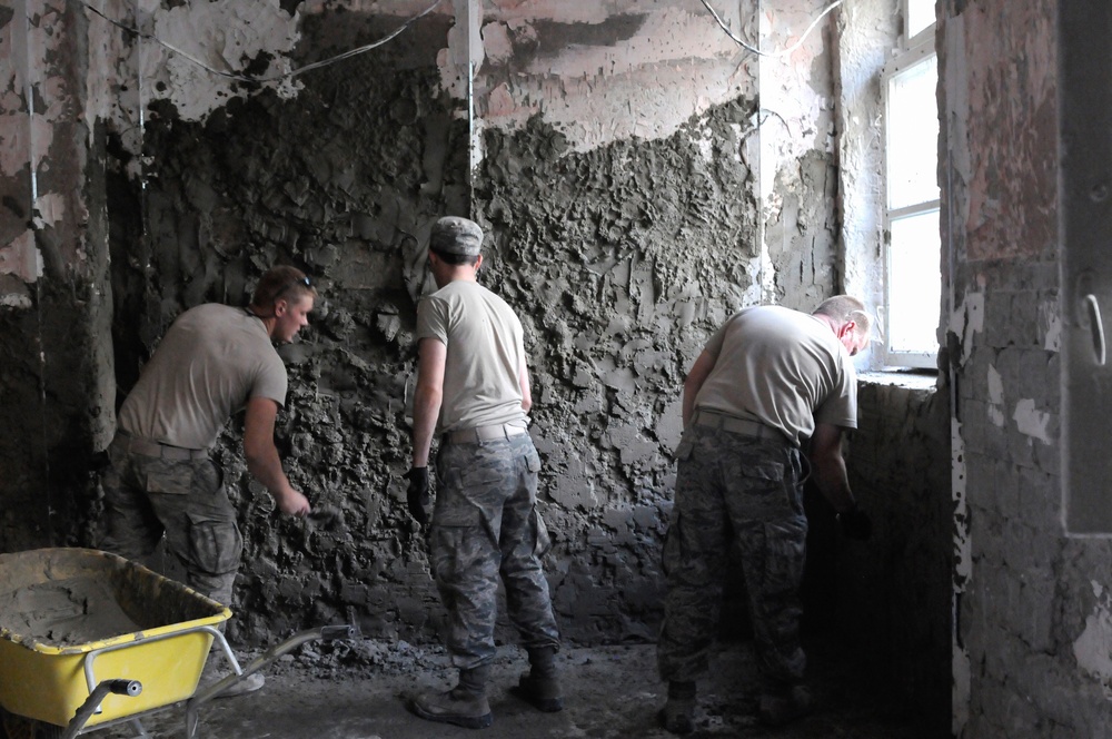 123rd Civil Engineer Squadron takes part in humanitarian mission to Moldova