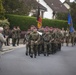 German Soldiers participate in a joint ceremony with U.S. Soldiers in Picauville, France