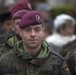 German Soldiers participate in a joint ceremony with U.S. Soldiers in Picauville, France