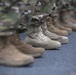 German Soldiers participate in a joint ceremony with U.S. Soldiers in Picauville, France