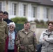 German Soldiers participate in a joint ceremony with U.S. Soldiers in Picauville, France