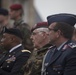 German Soldiers participate in a joint ceremony with U.S. Soldiers in Picauville, France