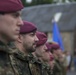 German Soldiers participate in a joint ceremony with U.S. Soldiers in Picauville, France