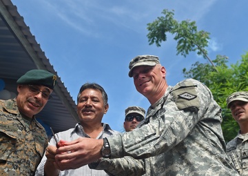 U.S. military hands over keys to new school building