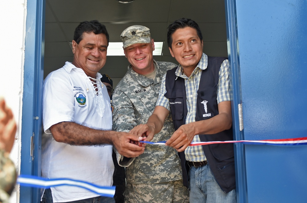 U.S. military hands over keys to new medical clinic
