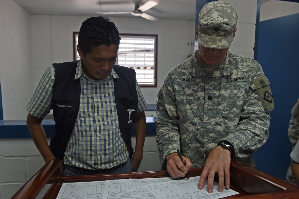 U.S. military hands over keys to new medical clinic