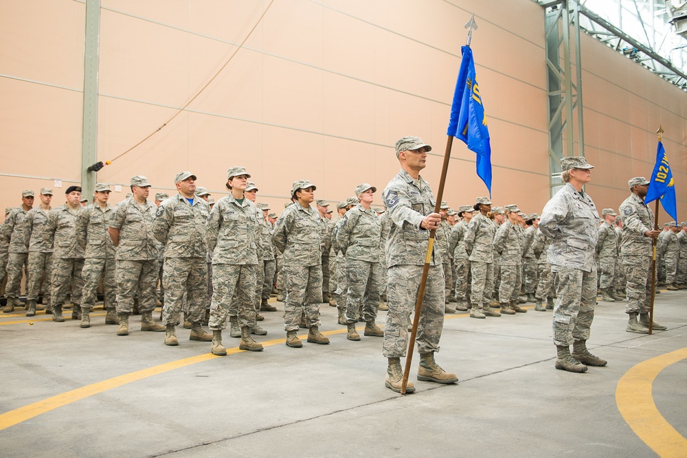 102nd Intelligence Wing welcomes new commander
