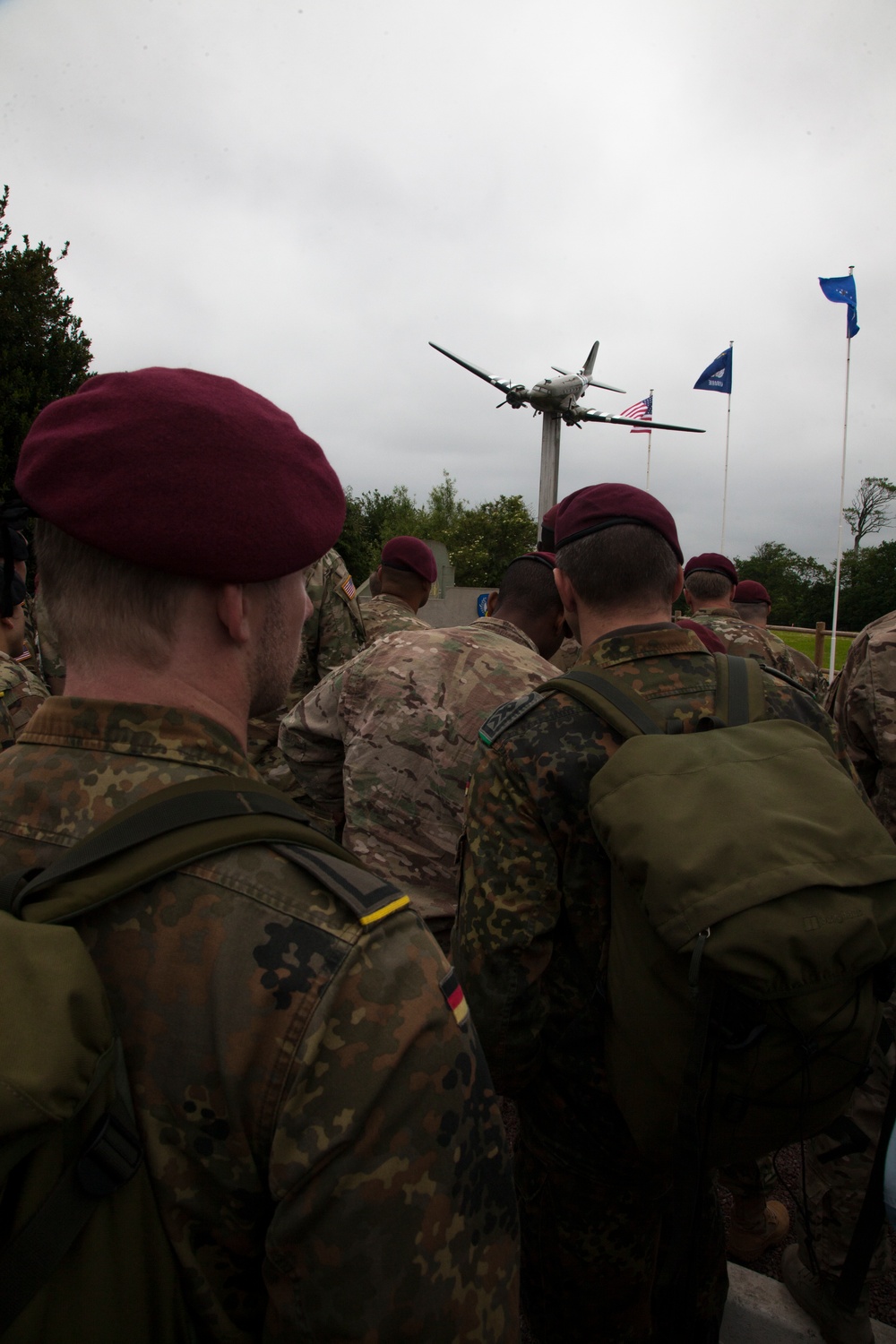 German Luftlandebrigade 1 participates in 72nd Anniversary of Normandy Landings