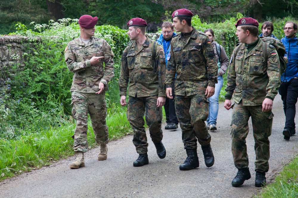 German Luftlandebrigade 1 participates in 72nd Anniversary of Normandy Landings