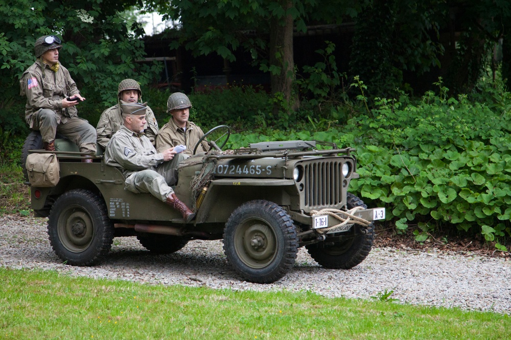 German Luftlandebrigade 1 participates in 72nd Anniversary of Normandy Landings