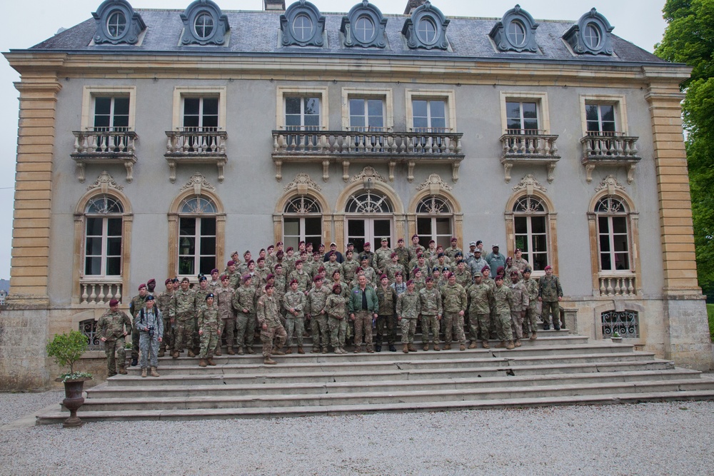 German Luftlandebrigade 1 participates in 72nd Anniversary of Normandy Landings