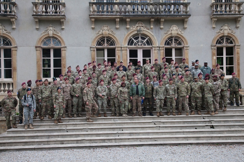 German Luftlandebrigade 1 participates in 72nd Anniversary of Normandy Landings