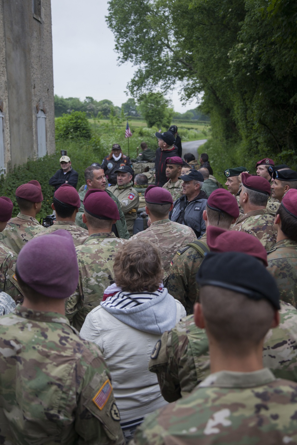 German Luftlandebrigade 1 participates in 72nd Anniversary of Normandy Landings