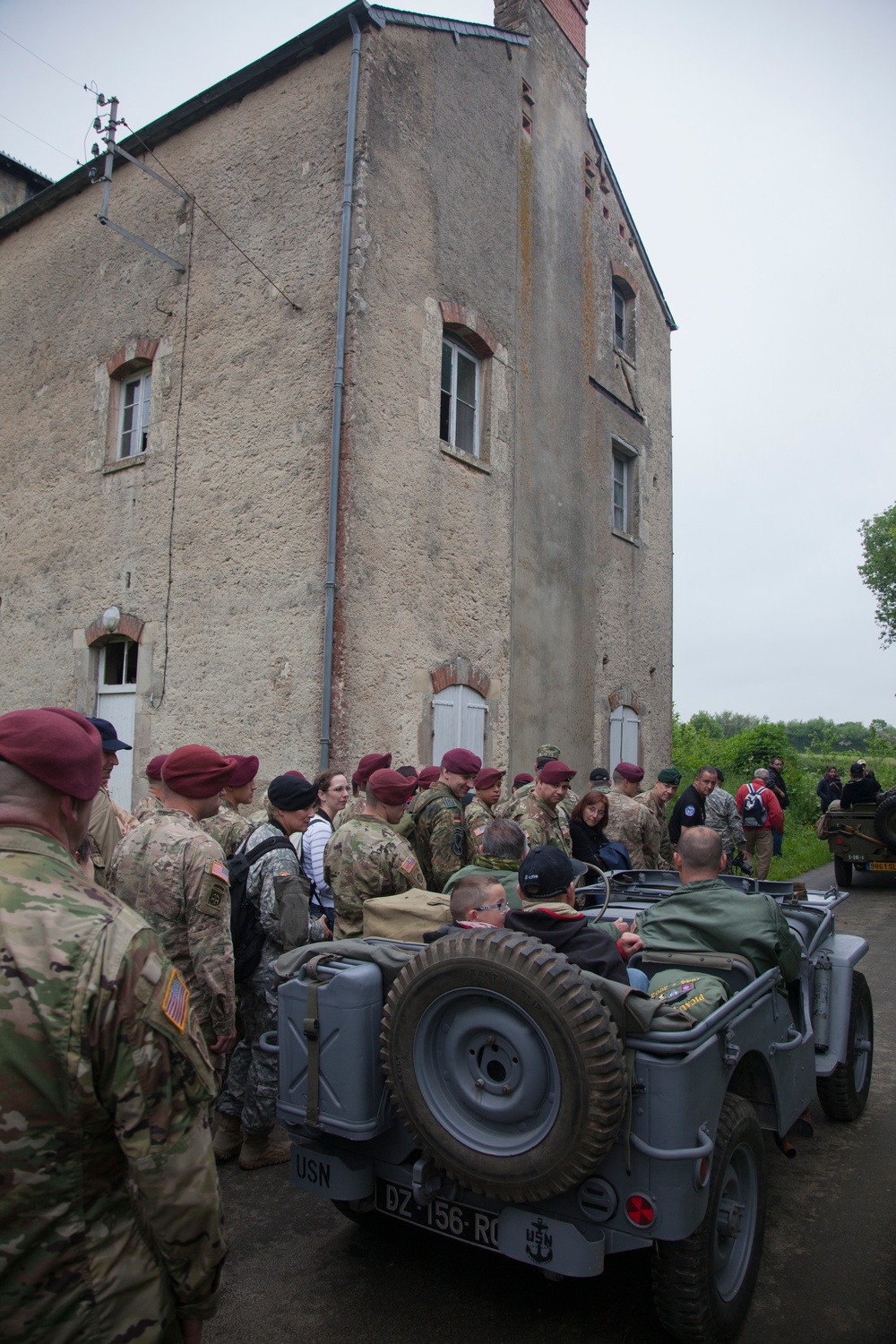 German Luftlandebrigade 1 participates in 72nd Anniversary of Normandy Landings