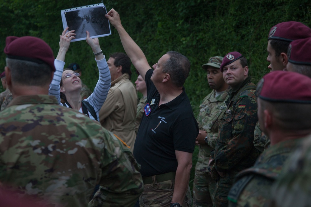 German Luftlandebrigade 1 participates in 72nd Anniversary of Normandy Landings