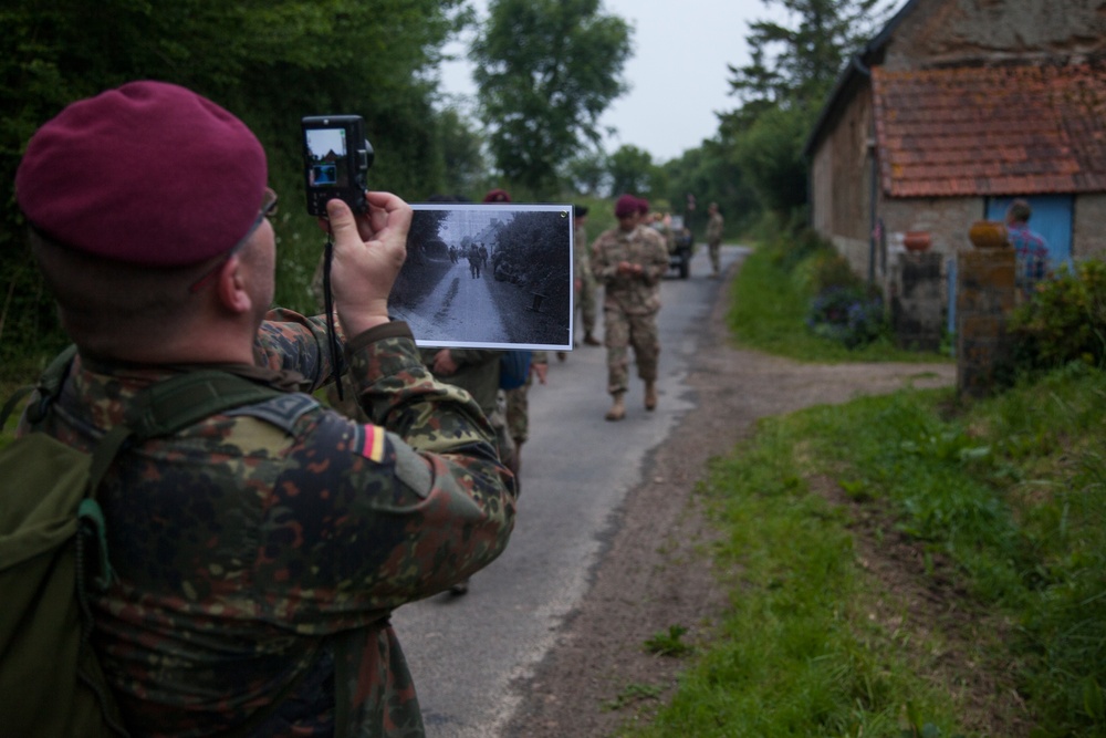 German Luftlandebrigade 1 participates in 72nd Anniversary of Normandy Landings
