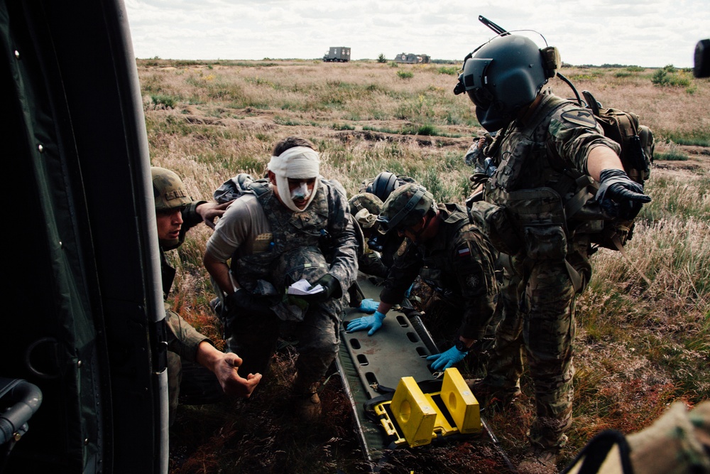 Live Mascal Training at Exercise Anakonda 2016