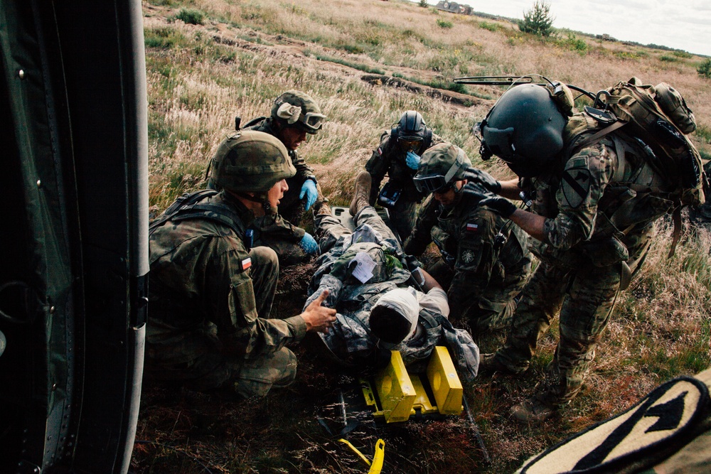 Live Mascal Training at Exercise Anakonda 2016