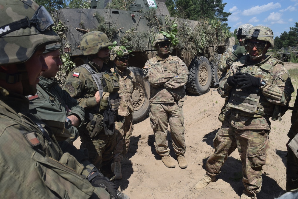 DVIDS - Images - Cottonbalers, Polish combine STX training at Anakonda ...