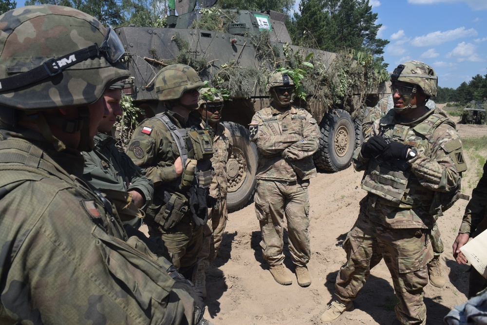 DVIDS - Images - Cottonbalers, Polish combine STX training at Anakonda ...