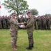 US Army Reserve Soldier Recieves an award from a German Soldier