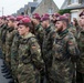 German Soldiers participate in a joint ceremony with U.S. Soldiers in Picauville, France