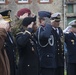 German Soldiers participate in a joint ceremony with U.S. Soldiers in Picauville, France