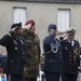 German Soldiers participate in a joint ceremony with U.S. Soldiers in Picauville, France