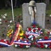 German Soldiers participate in a joint ceremony with U.S. Soldiers in Picauville, France