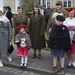 German Soldiers participate in a joint ceremony with U.S. Soldiers in Picauville, France