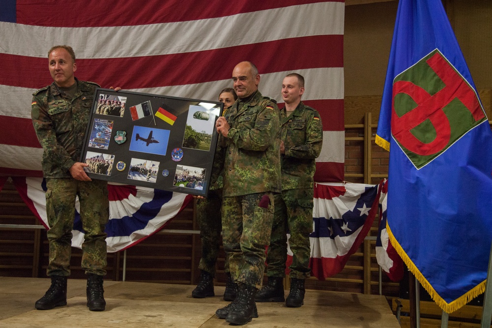 German Luftlandebrigade 1 participates in 72nd Anniversary of Normandy Landings