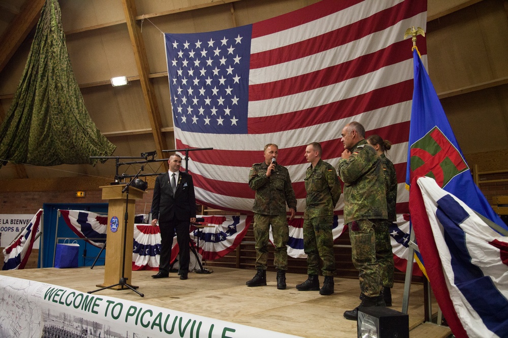 German Luftlandebrigade 1 participates in 72nd Anniversary of Normandy Landings