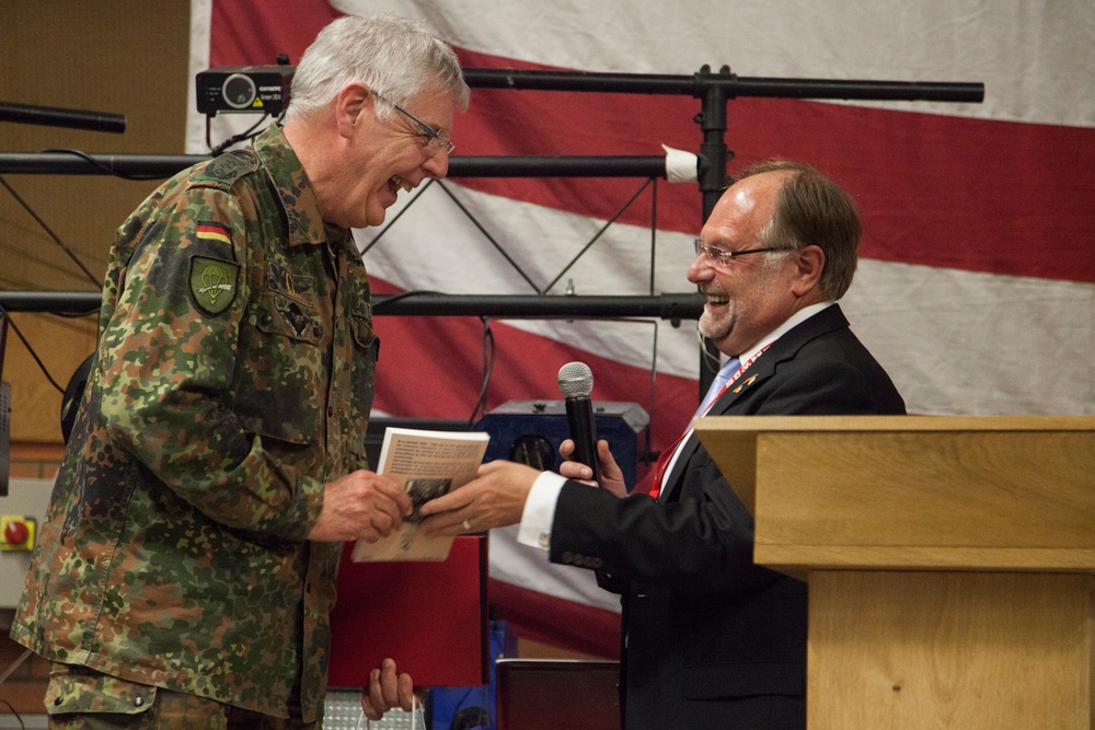 German Luftlandebrigade 1 participates in 72nd Anniversary of Normandy Landings