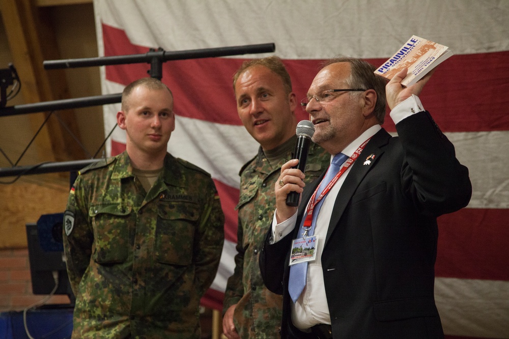 German Luftlandebrigade 1 participates in 72nd Anniversary of Normandy Landings