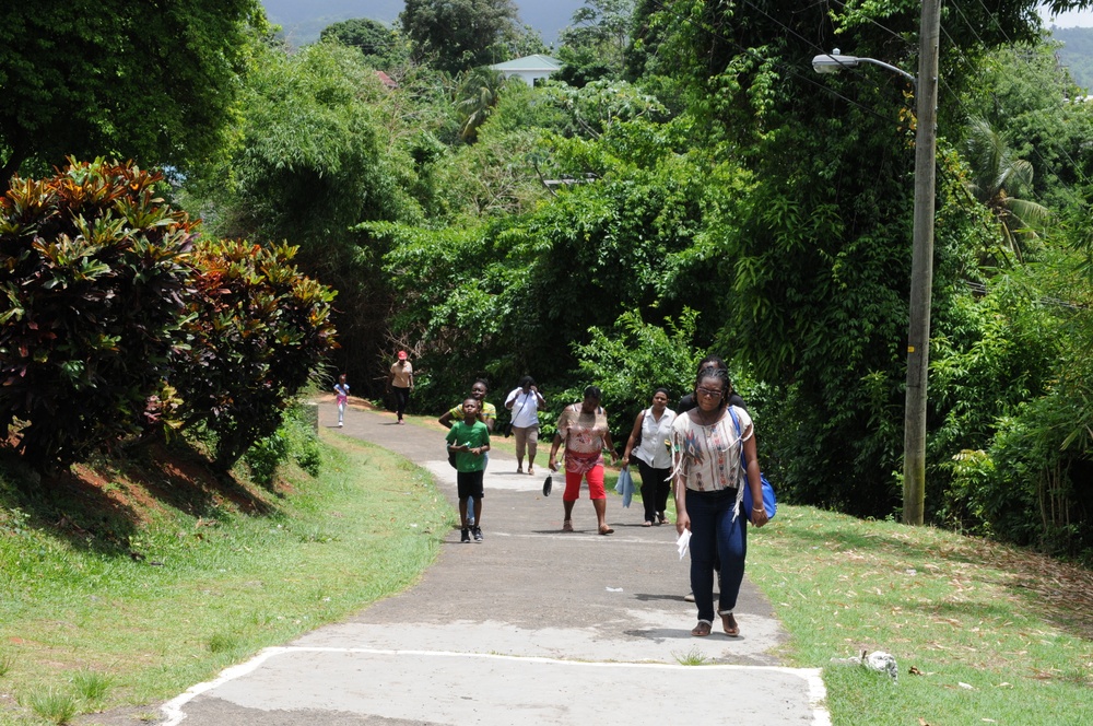Tsunami training during Tradewinds 2016