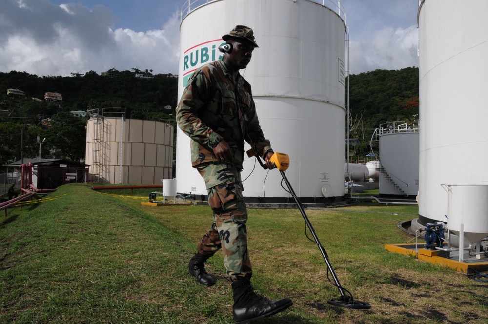 Searching Training Area