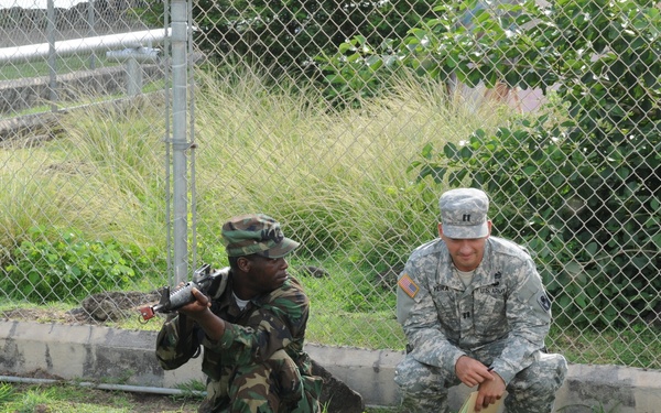 U.S. Troops trains with RSS