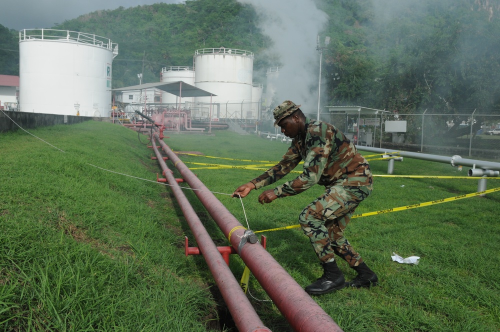 IED Training During Tradewinds 2016