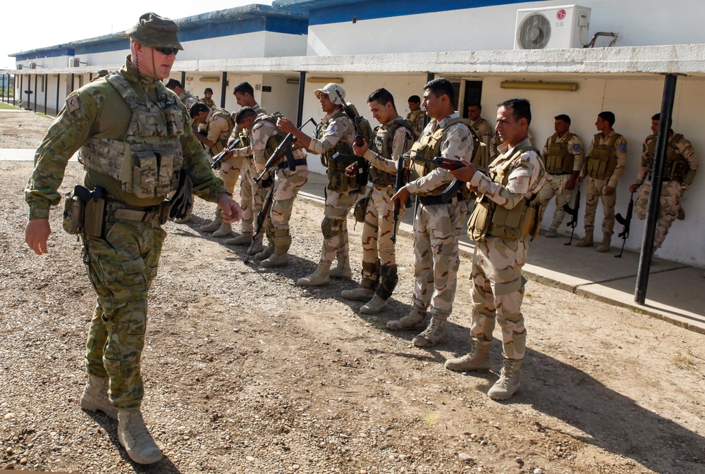 Task Group Taji training Iraqi Army 92nd Brigade