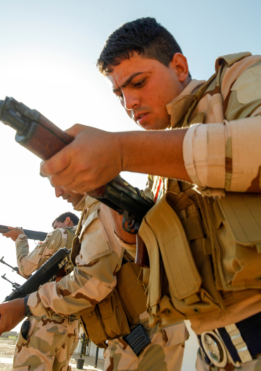 Task Group Taji training Iraqi Army 92nd Brigade