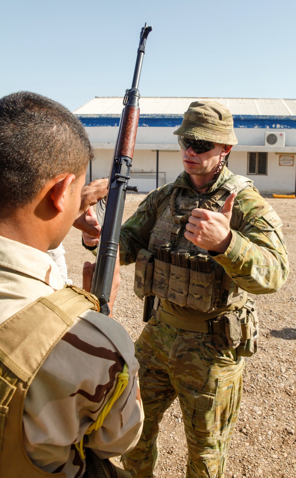 Task Group Taji training Iraqi Army 92nd Brigade