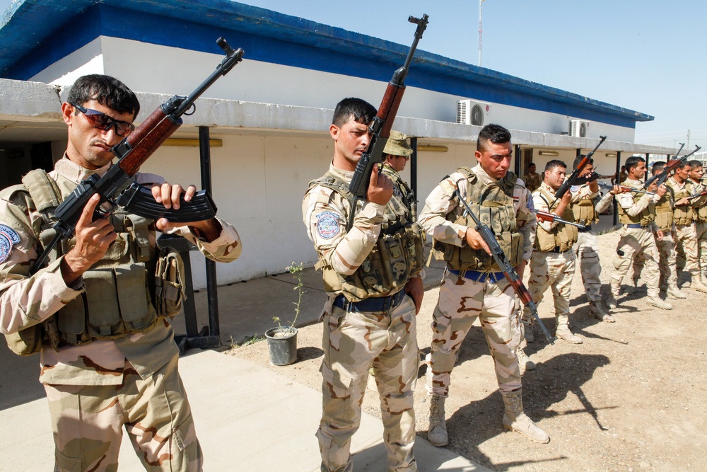 Task Group Taji training Iraqi Army 92nd Brigade