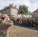 German Soldiers participate in a joint ceremony with U.S. Soldiers