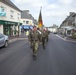 German Soldiers participate in a joint ceremony with U.S. Soldiers