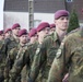 German Soldiers participate in a joint ceremony with U.S. Soldiers