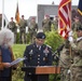 German Soldiers participate in a joint ceremony with U.S. Soldiers