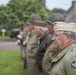 German Soldiers participate in a joint ceremony with U.S. Soldiers