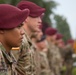 German Soldiers participate in a joint ceremony with U.S. Soldiers