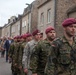 German Soldiers participate in a joint ceremony with U.S. Soldiers
